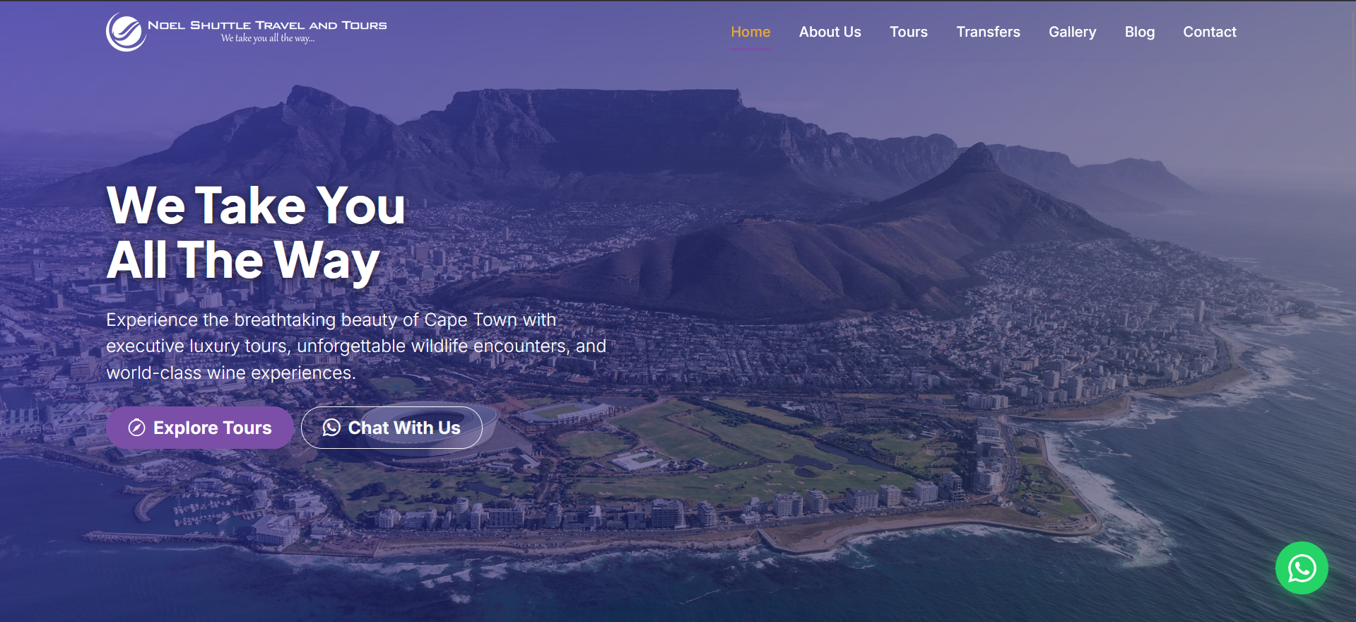 Noel Travel Tours Website